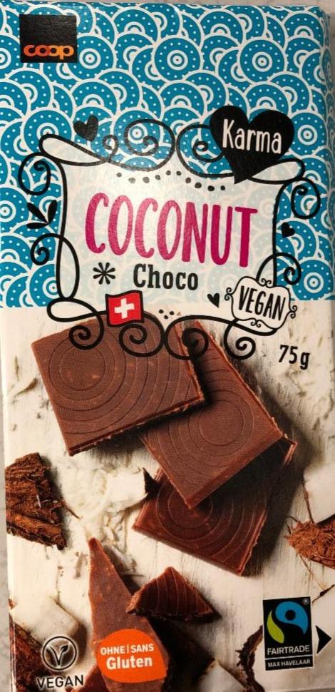 Fotografie - Coconut choco karma vegan Coop