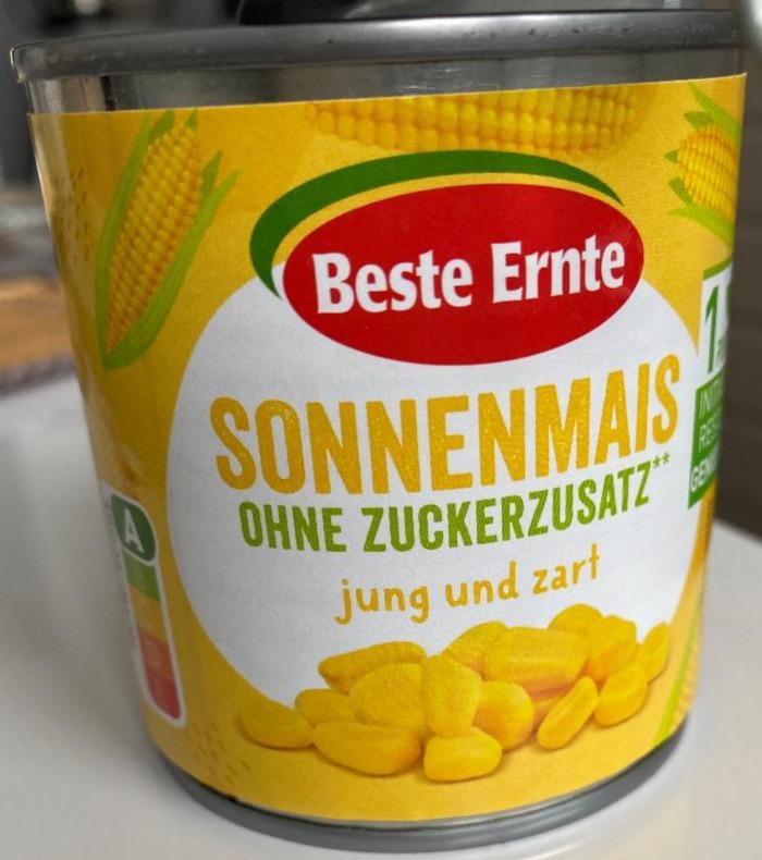 Fotografie - Sonnenmais ohne zuckerzusatz Beste Ernte