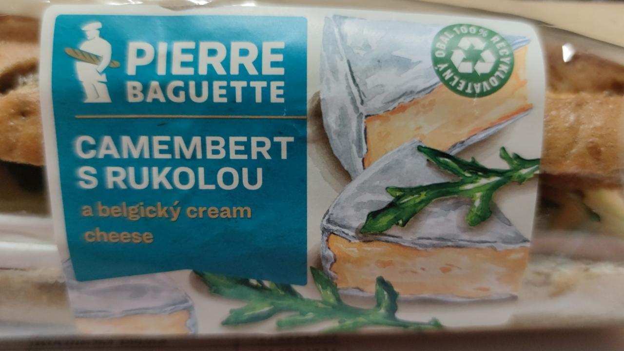 Fotografie - Pierre baguette camembert s rukolou