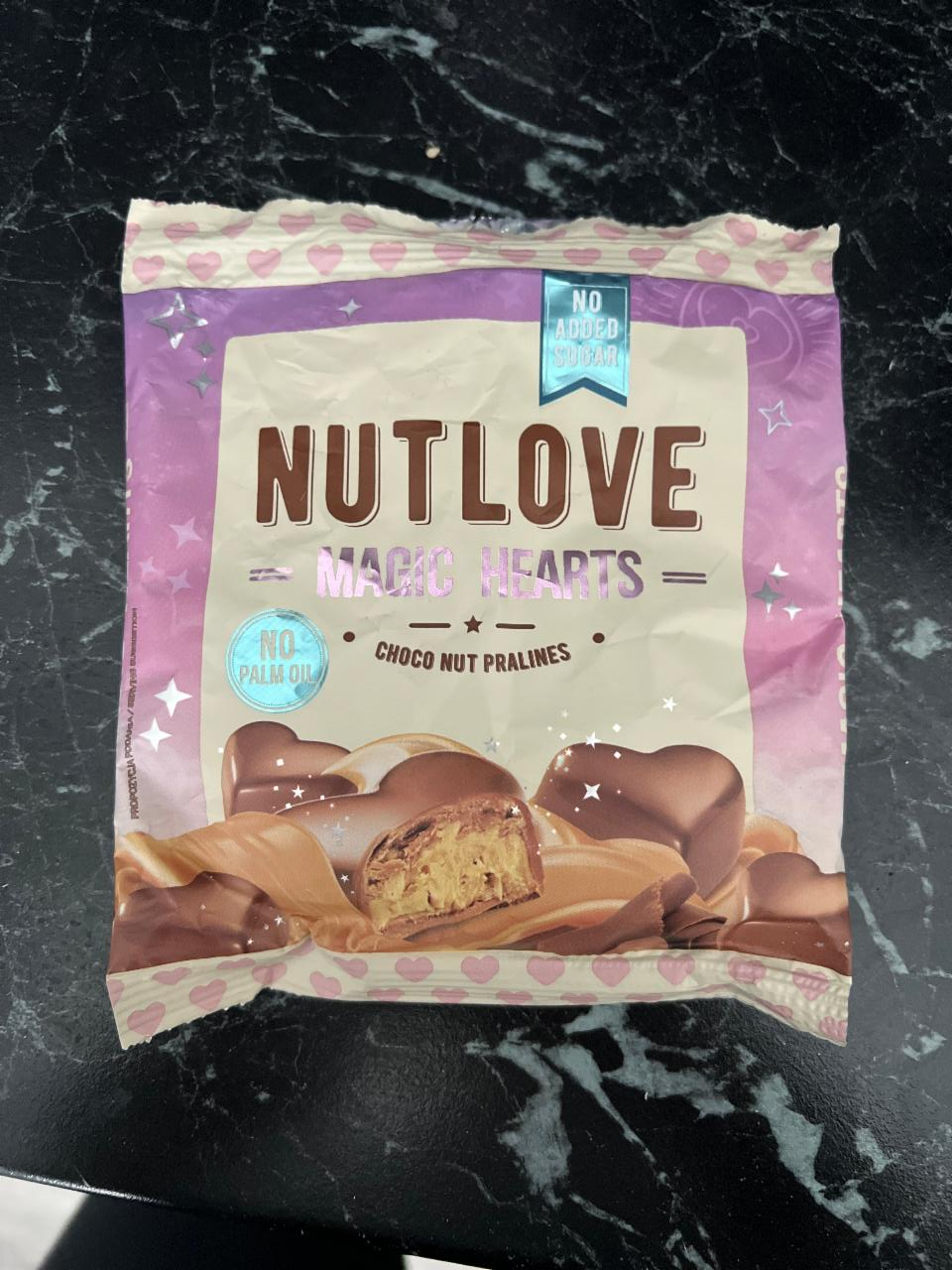 Fotografie - Nutlove magic hearts Allnutrition