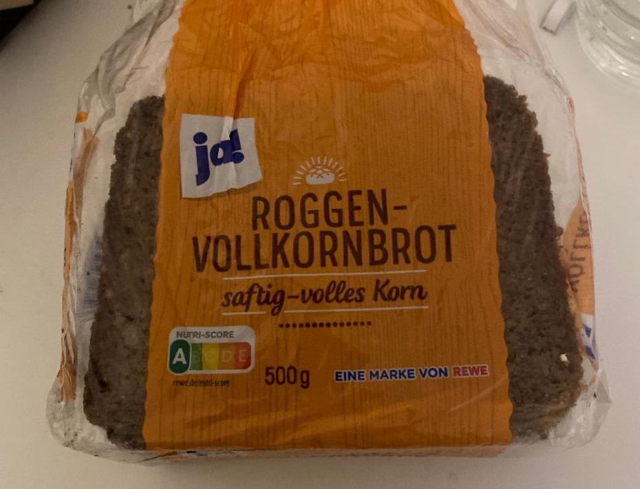 Fotografie - Roggen-Vollkornbrot ja!