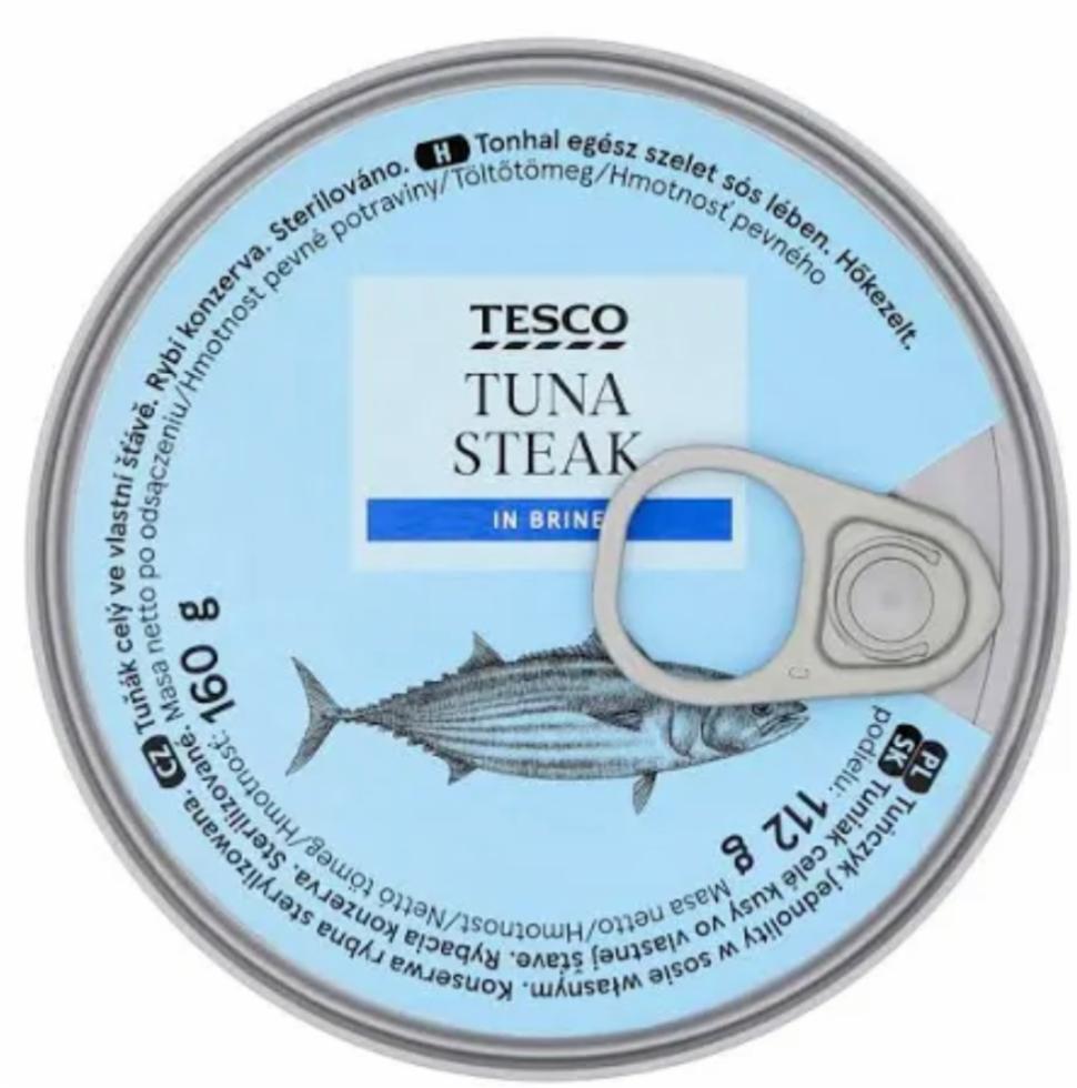 Fotografie - Tesco kúsky tuniaka vo vlastnej šťave