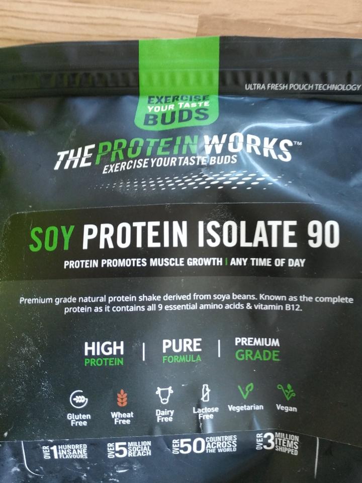 Fotografie - soy protein isolate 90 The Protein Works