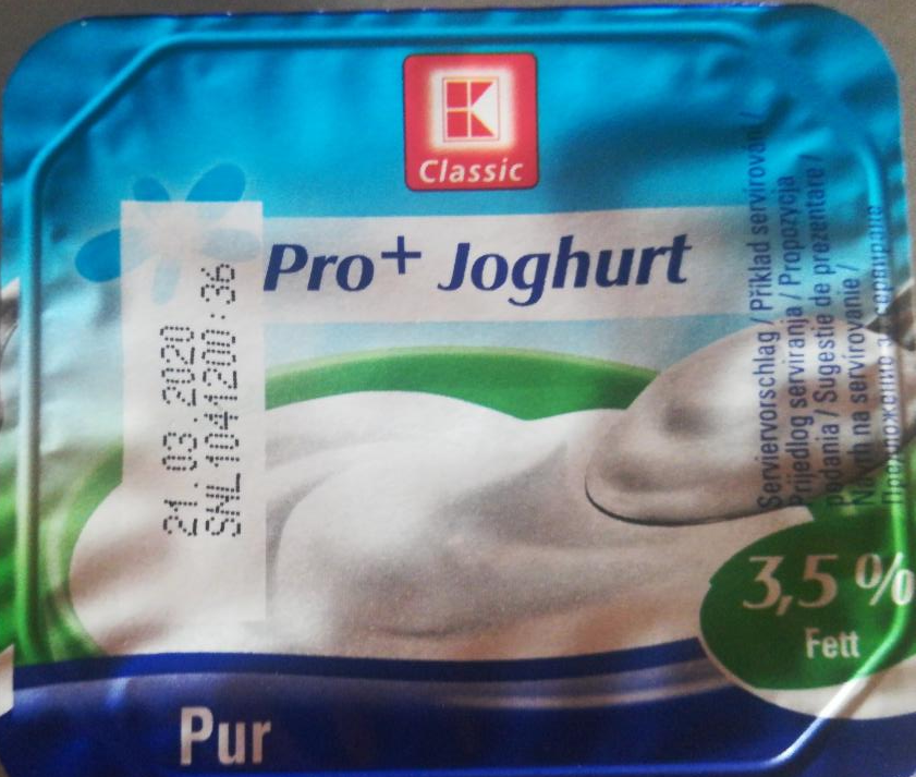 Fotografie - Pro+ joghurt K-Classic