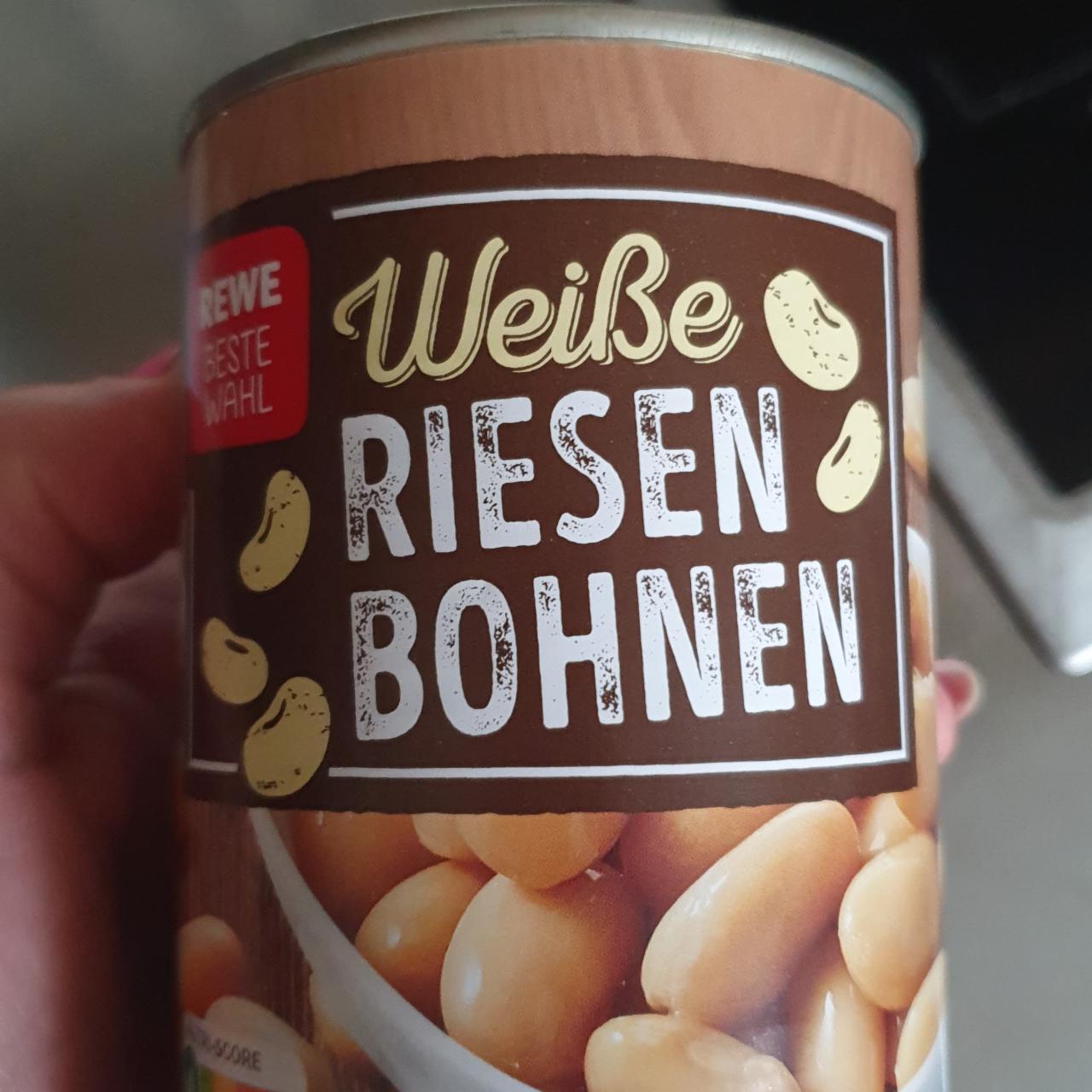 Fotografie - Weiße Riesen Bohnen Rewe