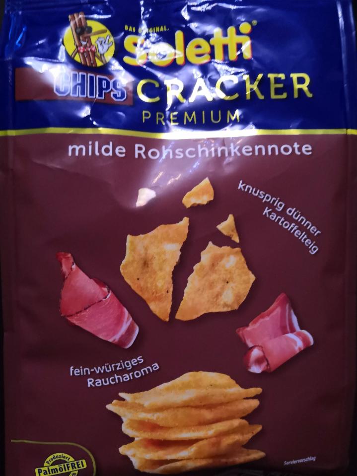 Fotografie - Soletti chips Cracker premium so susenou šunkou 