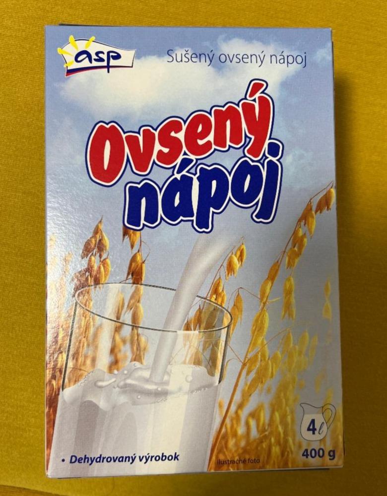 Fotografie - Ovsený nápoj ASP