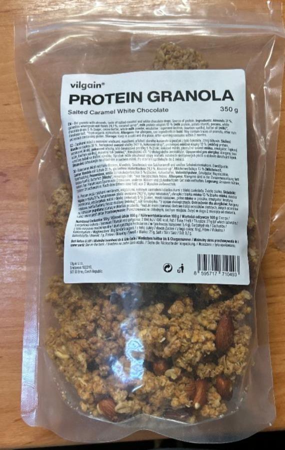 Fotografie - Protein Granola Salted Caramel White Chocolate Vilgain