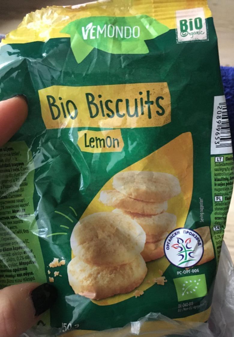 Fotografie - bio biscuits lemon Vemondo
