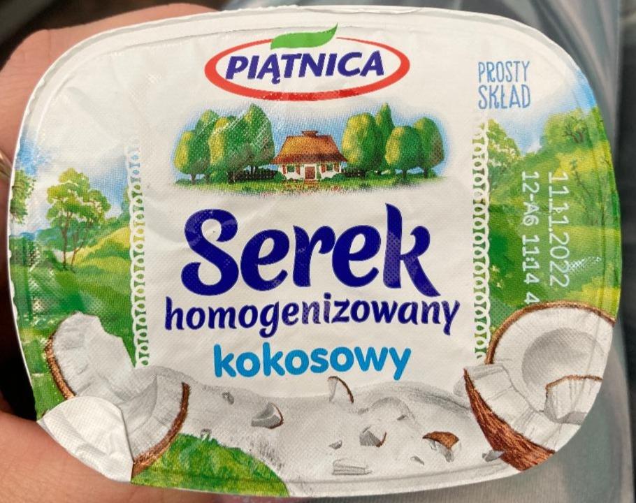 Fotografie - Serek homogenizowany kokosowy Piatnica