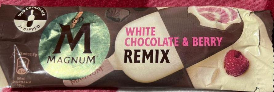 Fotografie - Magnum White chocolate & Berry remix