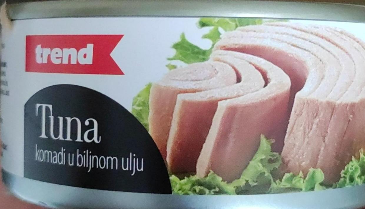 Fotografie - Tuna komadi u biljnom ulju Trend