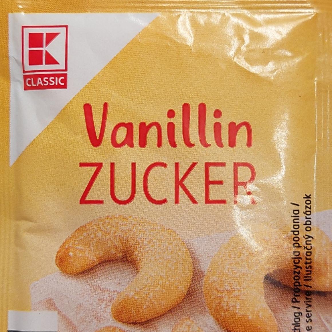 Fotografie - Vanillin Zucker K-Classic