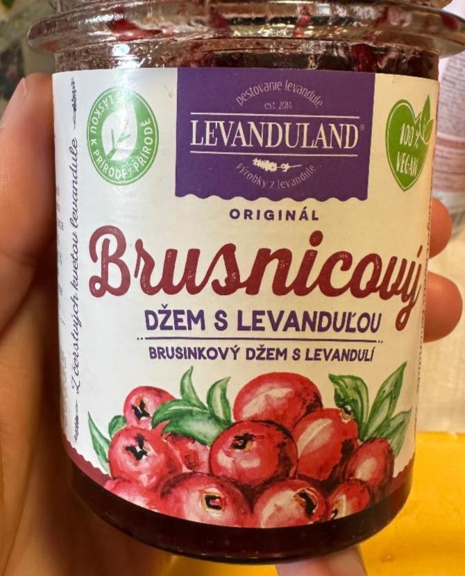 Fotografie - Brusnicový džem s levanduľou Levanduland