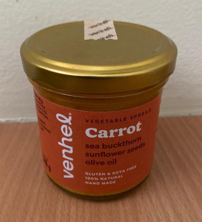 Fotografie - Vegetable spread Carrot Venhel mrkvova natierka s rakytnikom