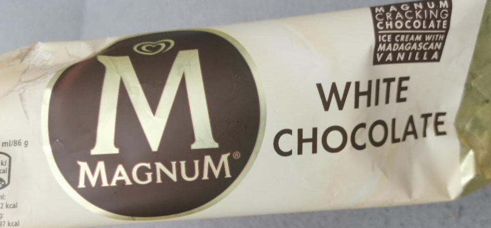 Fotografie - magnum White chocolate zmrzlina