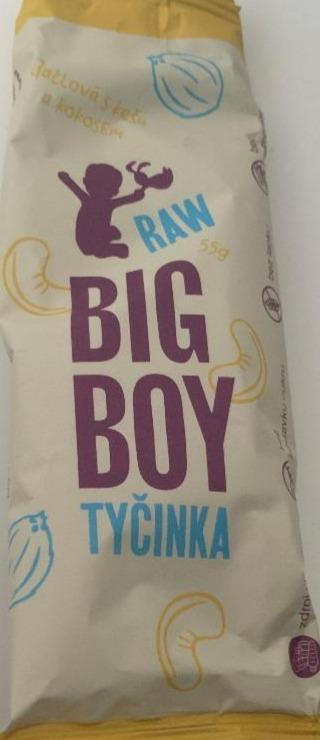 Fotografie - RAW datlová tyčinka s kešu a kokosom Big Boy