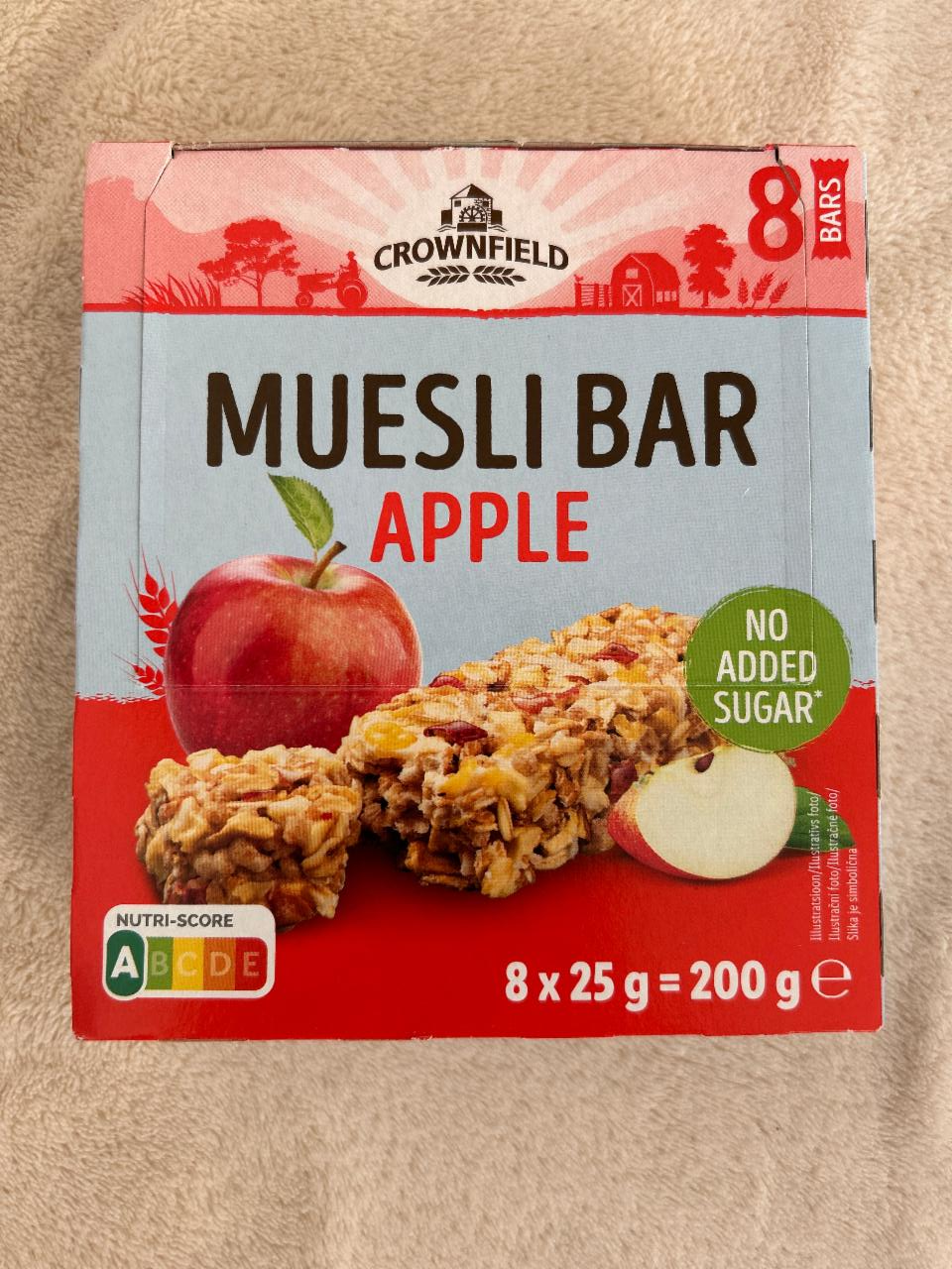 Fotografie - Muesli Bar Apple Crownfield