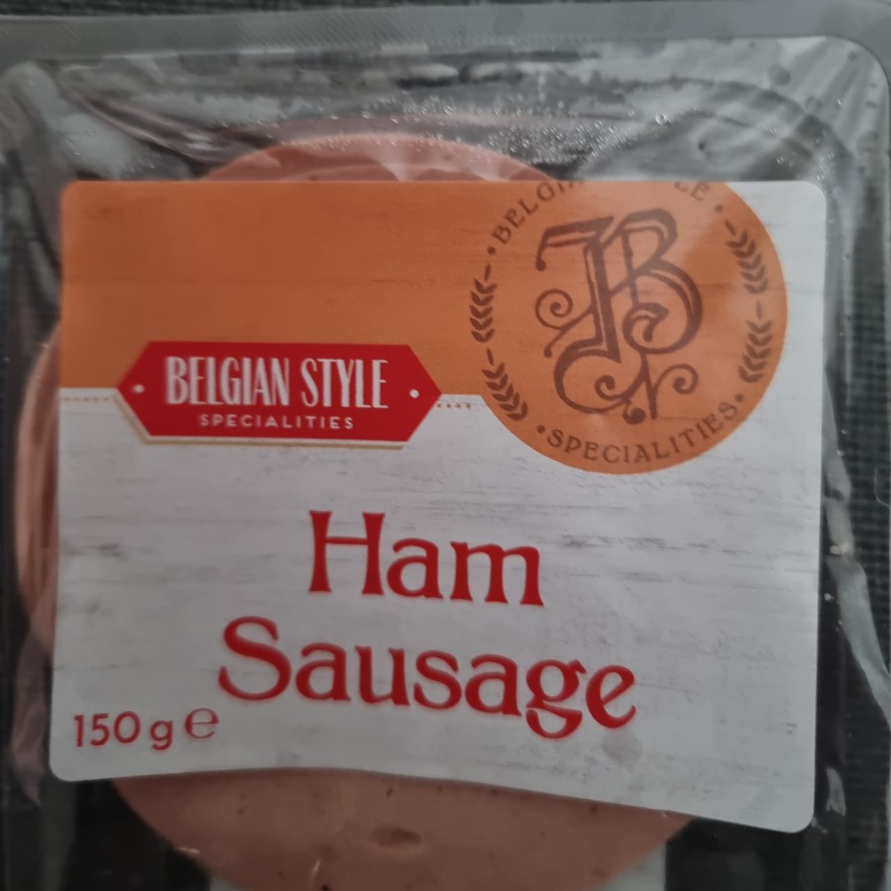 Fotografie - Ham Sausage Belgian Style