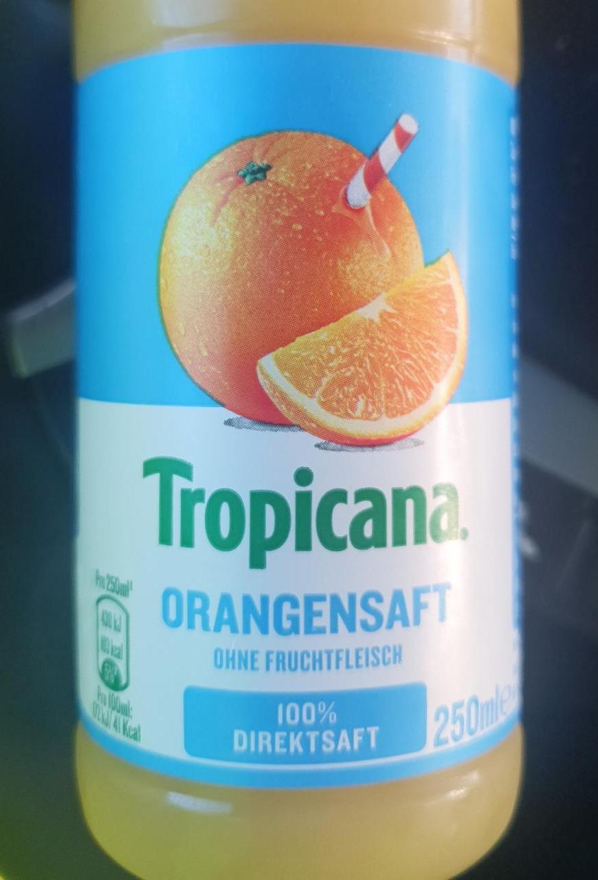 Fotografie - Orangensaft 100% Tropicana
