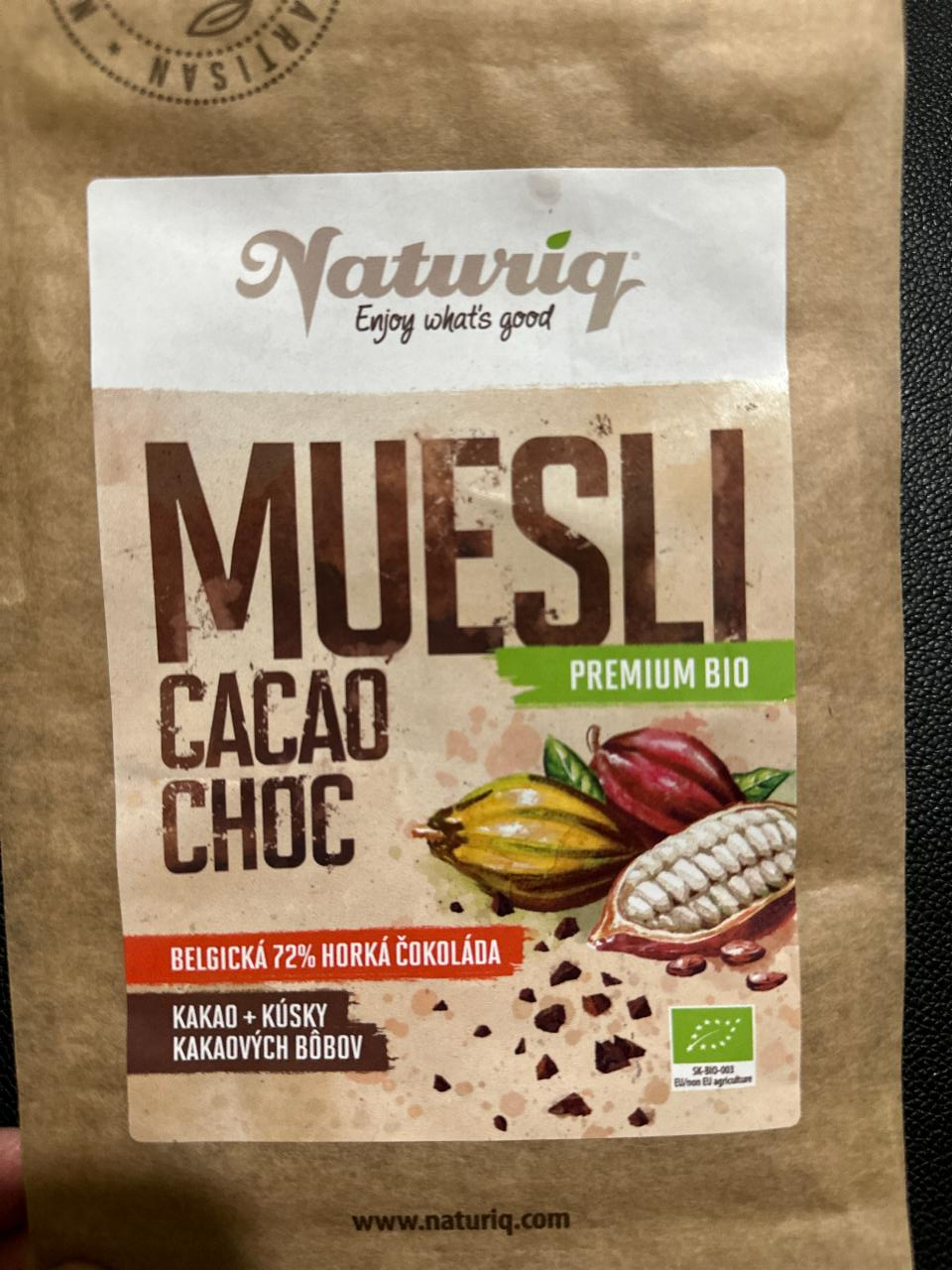 Fotografie - Muesli cacao choc Naturiq