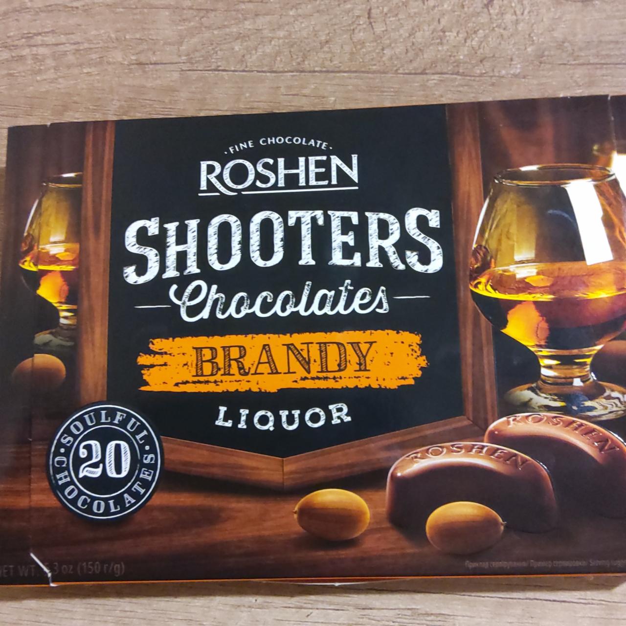Fotografie - Roshen Shooters Chocolates Brandy Liquor
