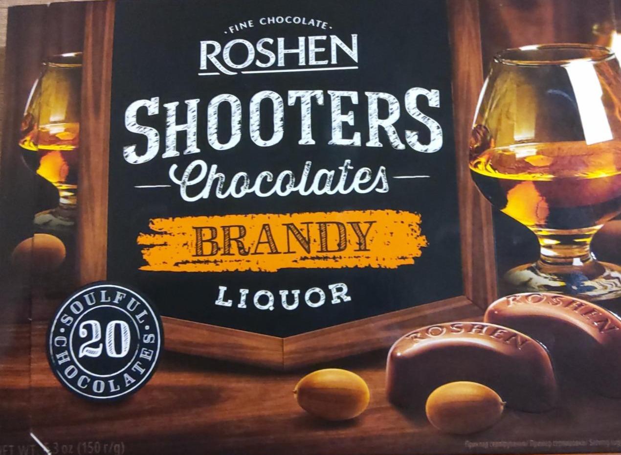 Fotografie - Roshen Shooters Chocolates Brandy Liquor