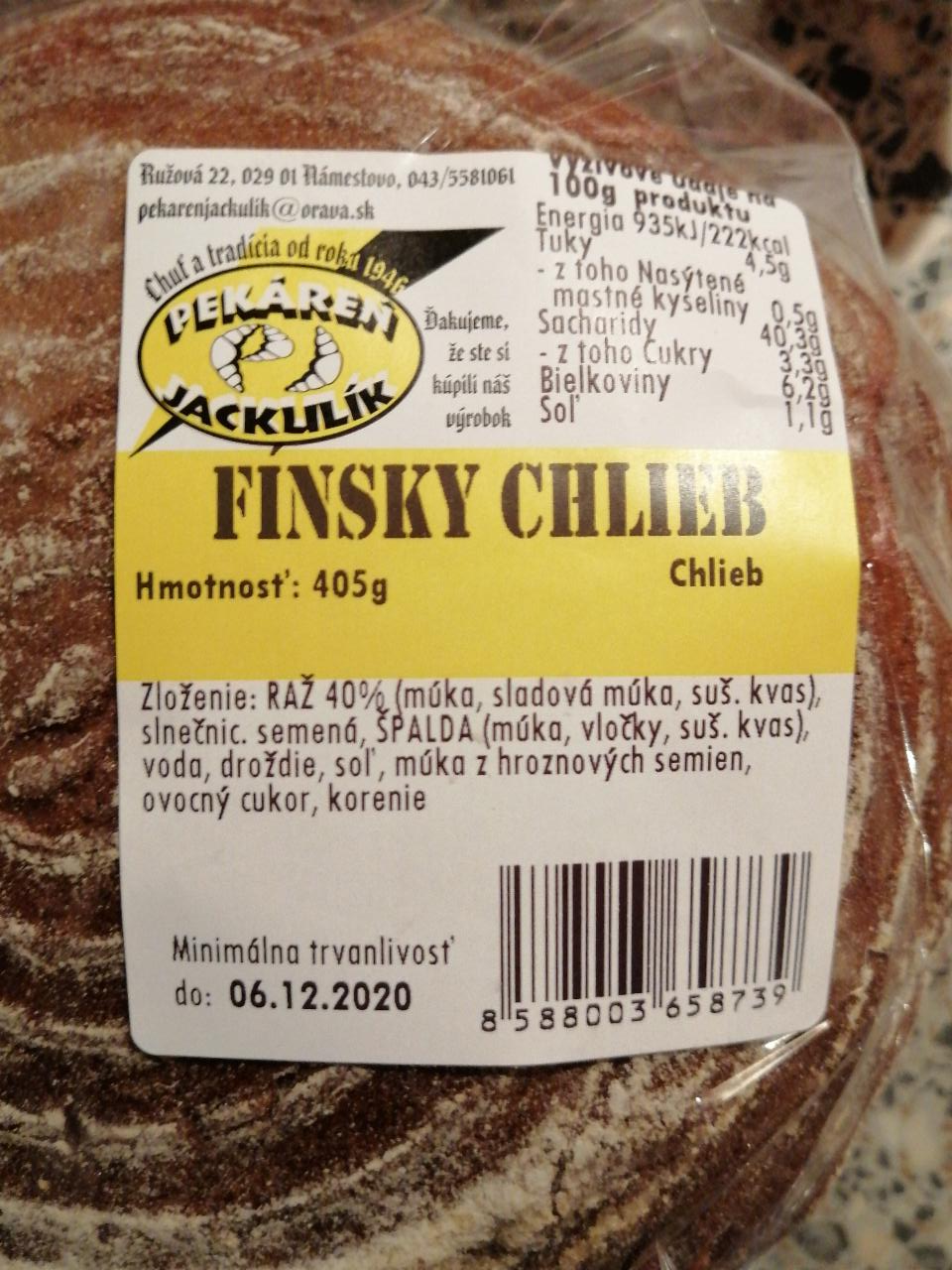 Fotografie - Fínsky chlieb Jackulík
