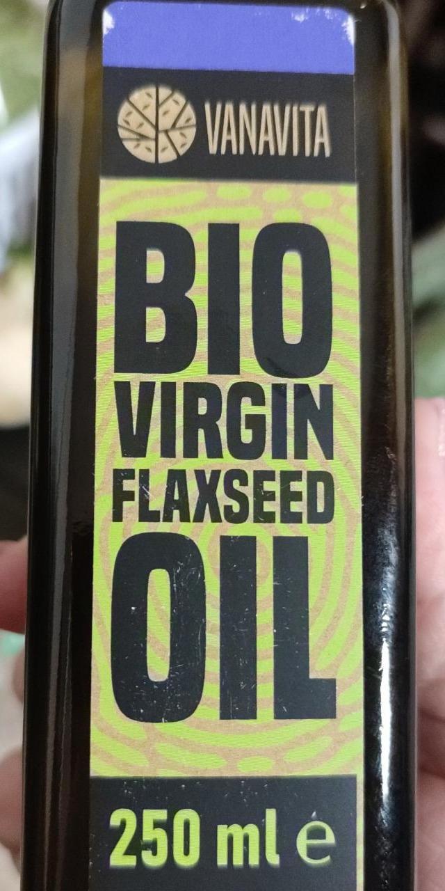 Fotografie - Bio Virgin Flaxseed oil VanaVita