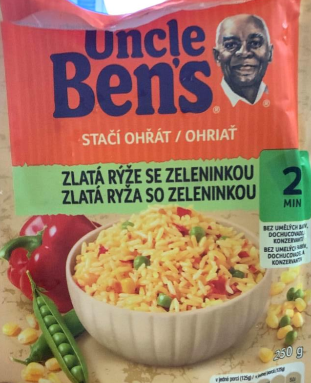 Fotografie - Zlatá ryža so zeleninkou Uncle Ben's