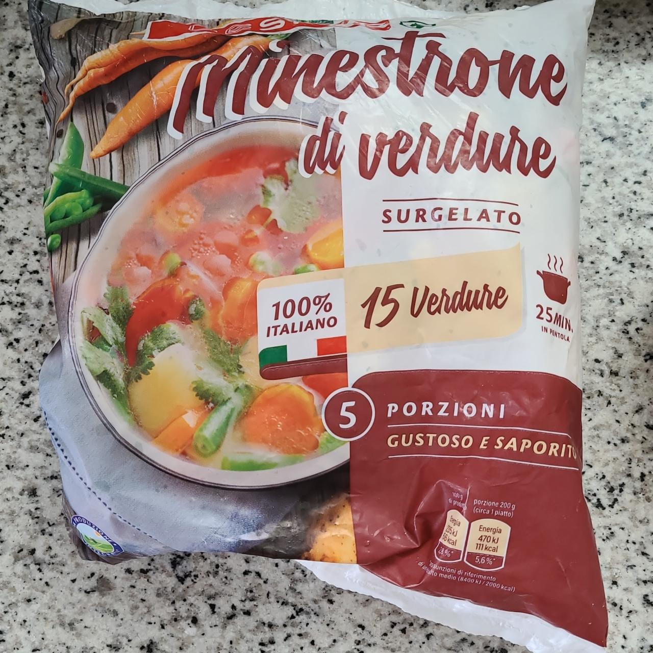 Fotografie - Minestrone di verdure surgelato DeSpar