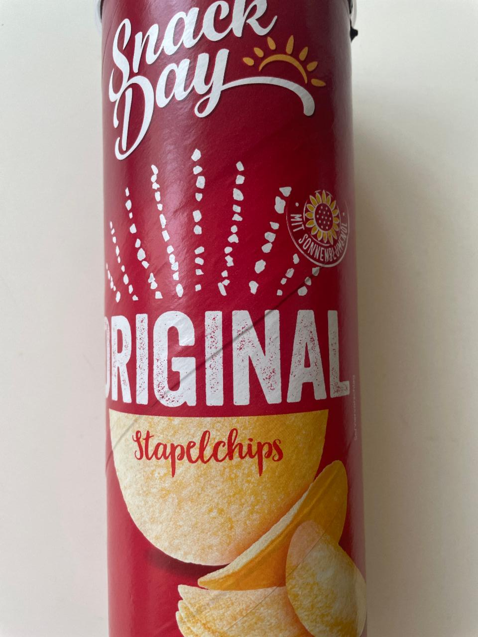 Fotografie - Stapelchips original Snack day