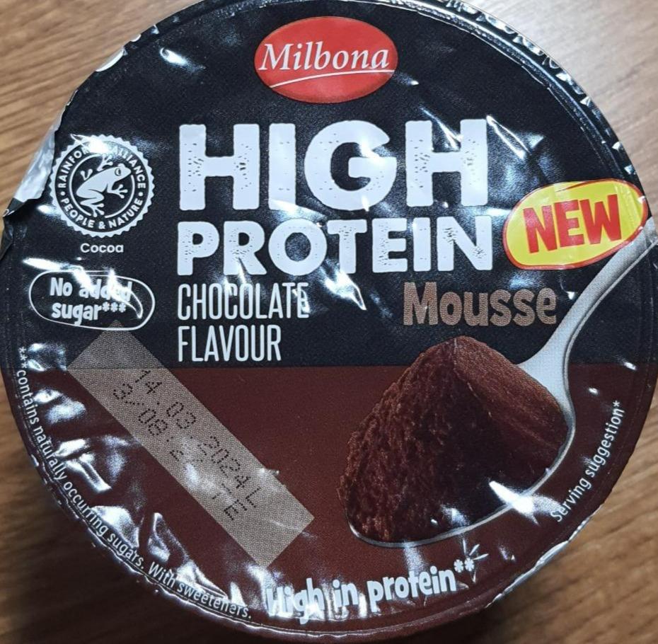 Fotografie - High Protein Mousse Chocolate flavour Milbona