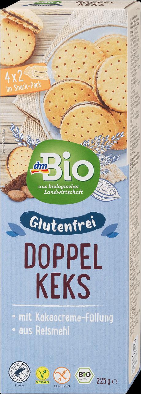 Fotografie - Glutenfrei Doppel Keks DM Bio