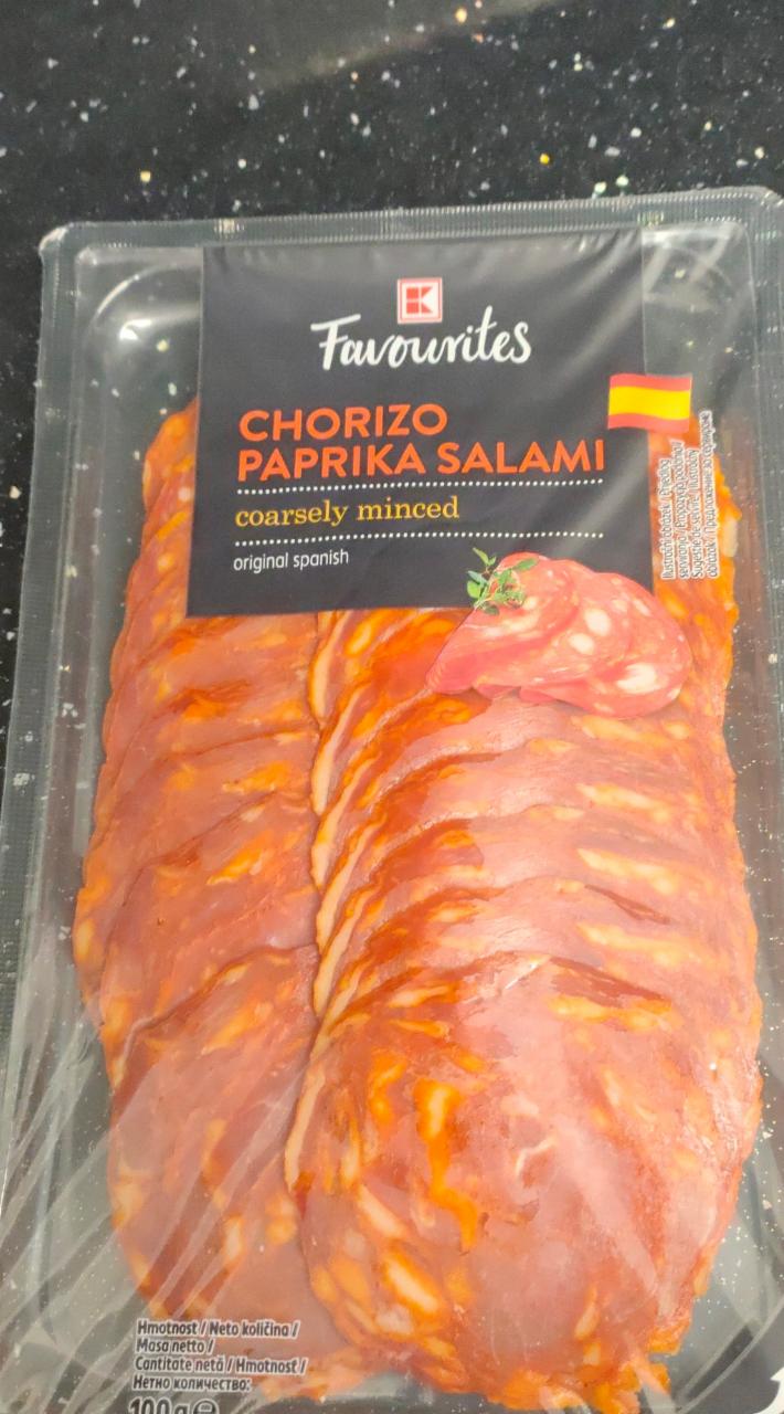 Fotografie - chorizo paprika salami K-Favourites