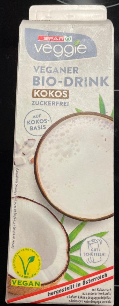 Fotografie - Veganer BIO- DRINK Kokos zuckerfrei Spar veggie