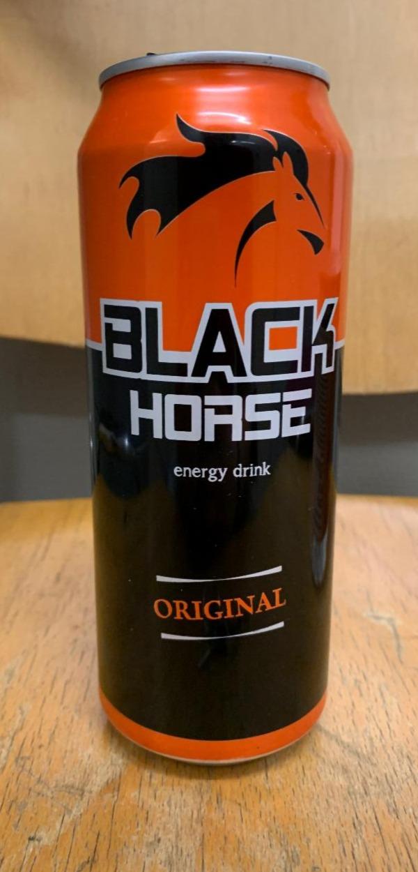 Fotografie - Black horse energy drink original
