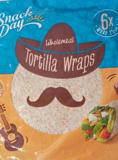 Fotografie - Tortilla Wraps wholemeal Snack Day
