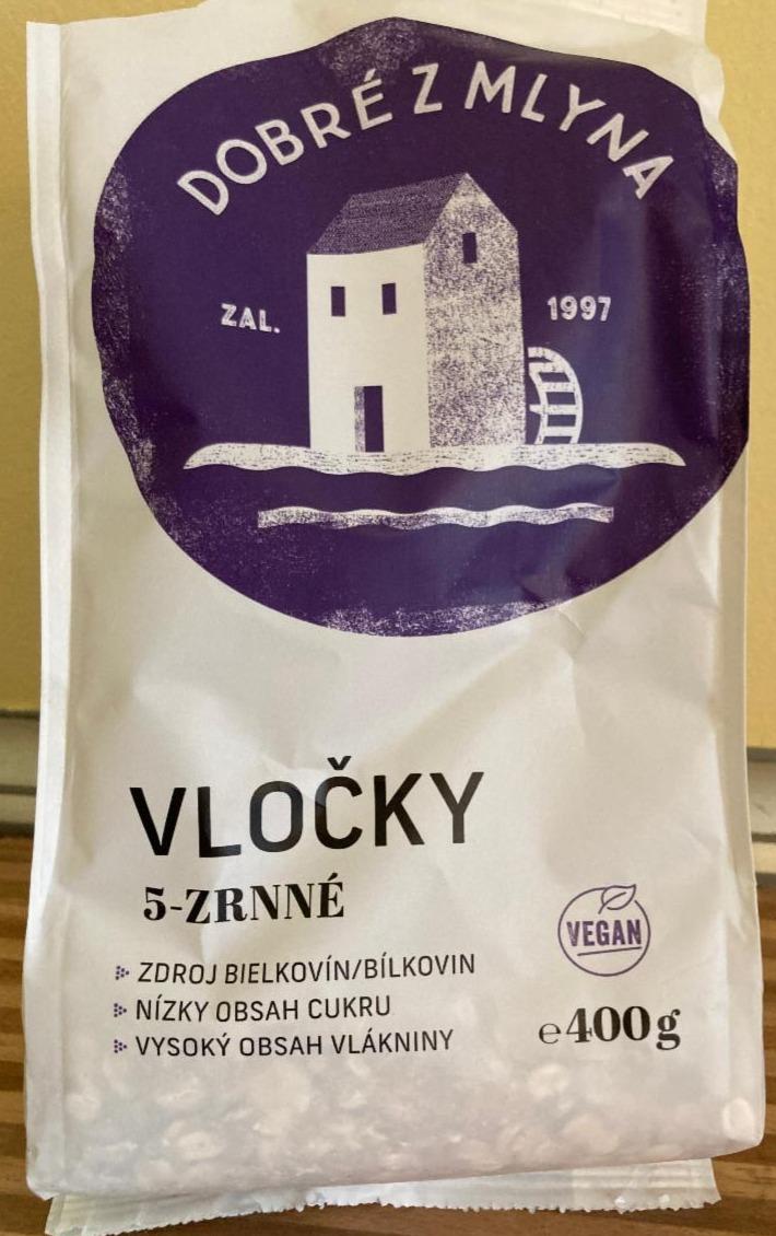 Fotografie - Vločky 5-zrnné Dobre z mlyna