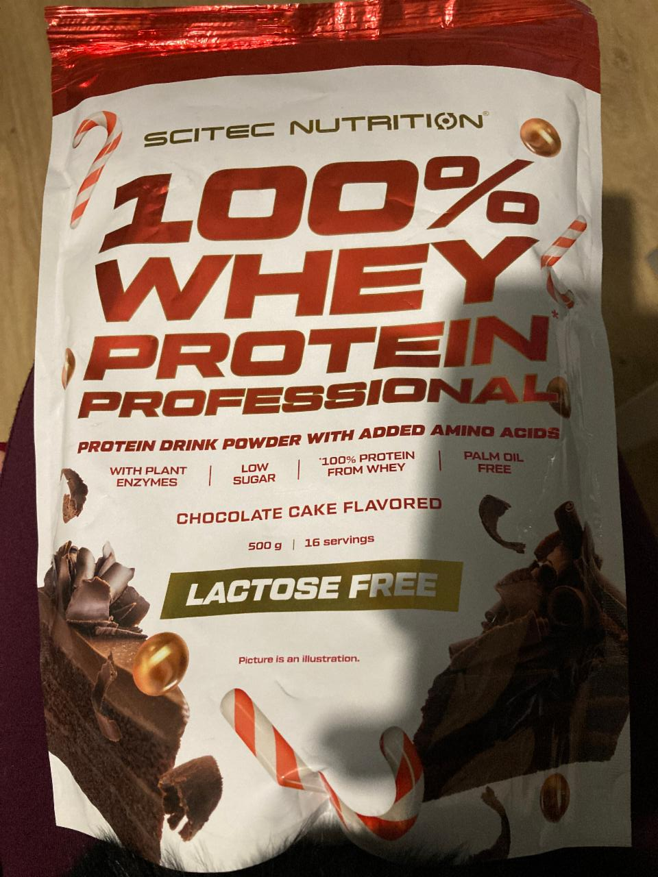Fotografie - 100% Whey Protein Professional Chocolate Cake lactose free Scitec Nutrition