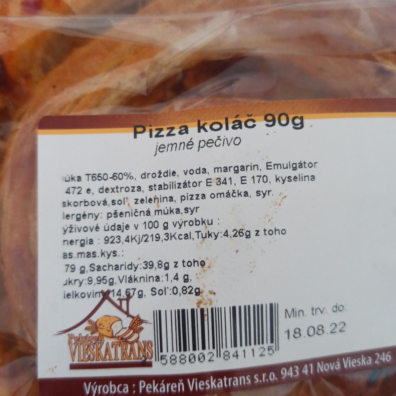 Fotografie - Pizza koláč Pekáreň Vieskatrans