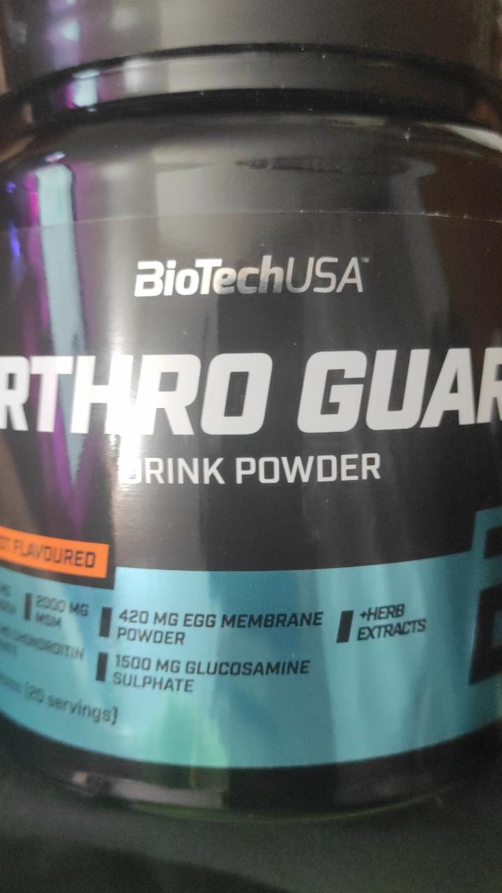 Fotografie - Arthro Guard drink powder BioTechUSA