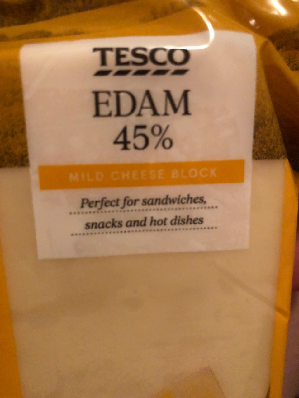 Fotografie - Edam 45% Tesco