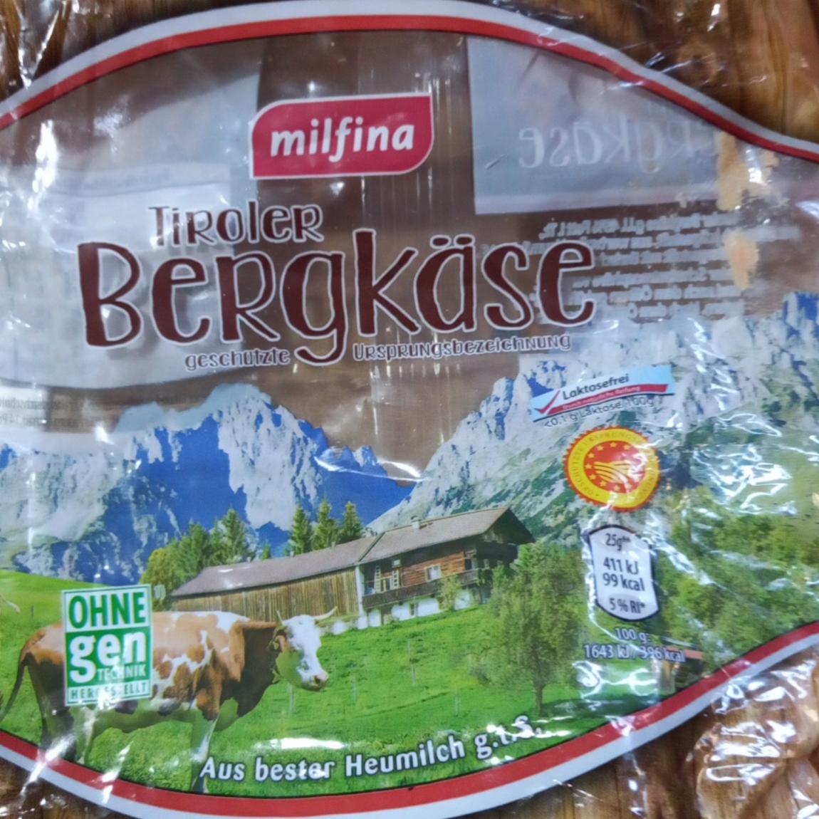 Fotografie - Tiroler Bergkäse Milfina