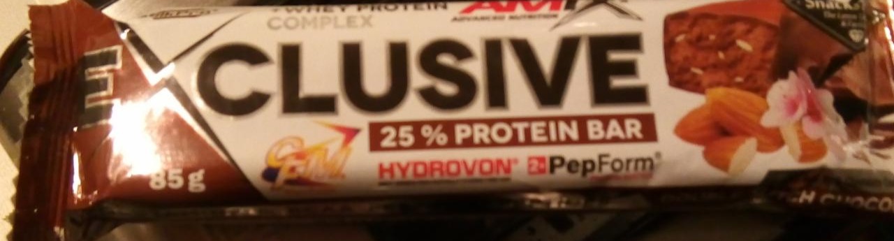 Fotografie - Exclusive 25% Protein bar Double chocolate Amix
