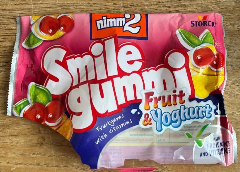 Fotografie - Smile gummi Fruit & Yoghurt nimm2