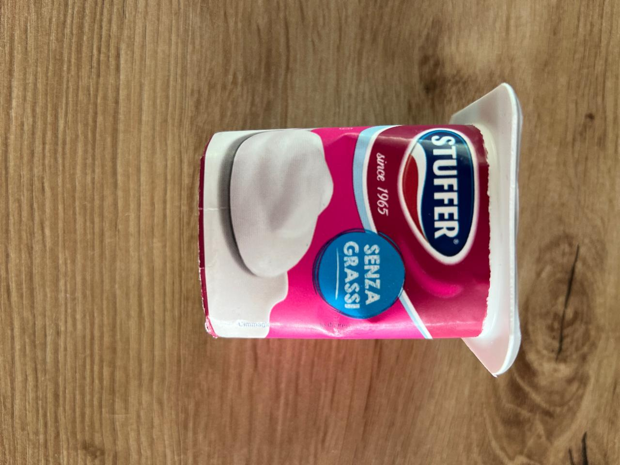 Fotografie - Stuffer biely jogurt bez laktozy
