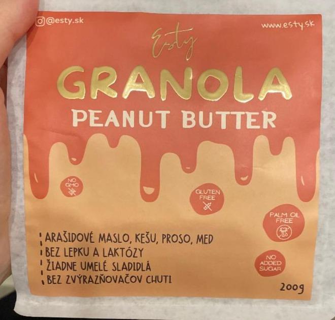 Fotografie - Granola Peanut Butter Esty