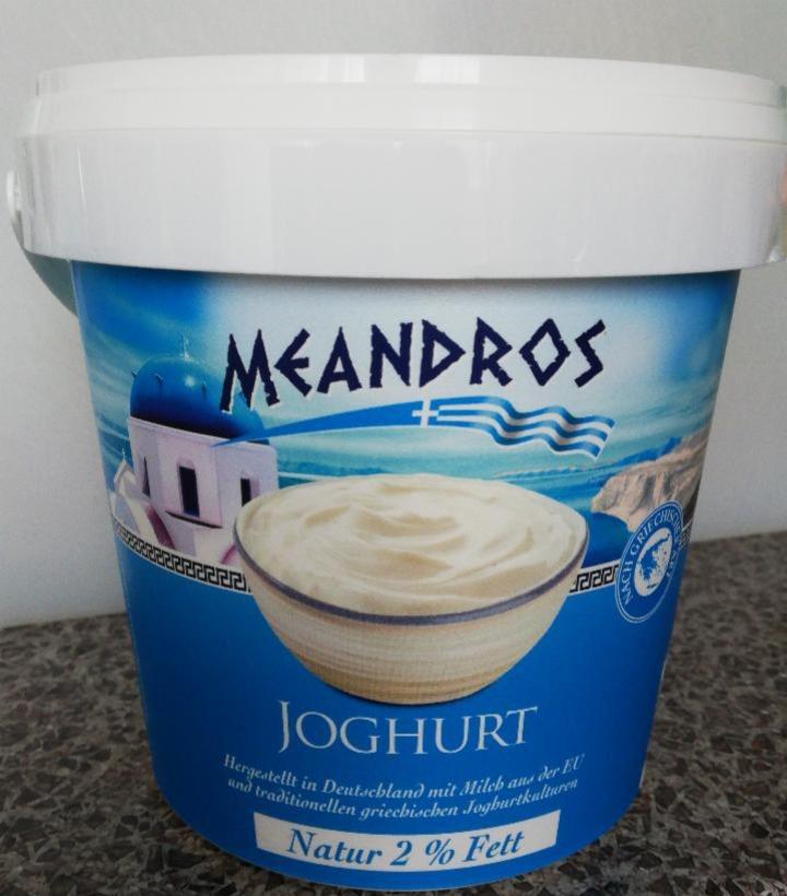 Fotografie - Joghurt Natur 2% Fett Meandros