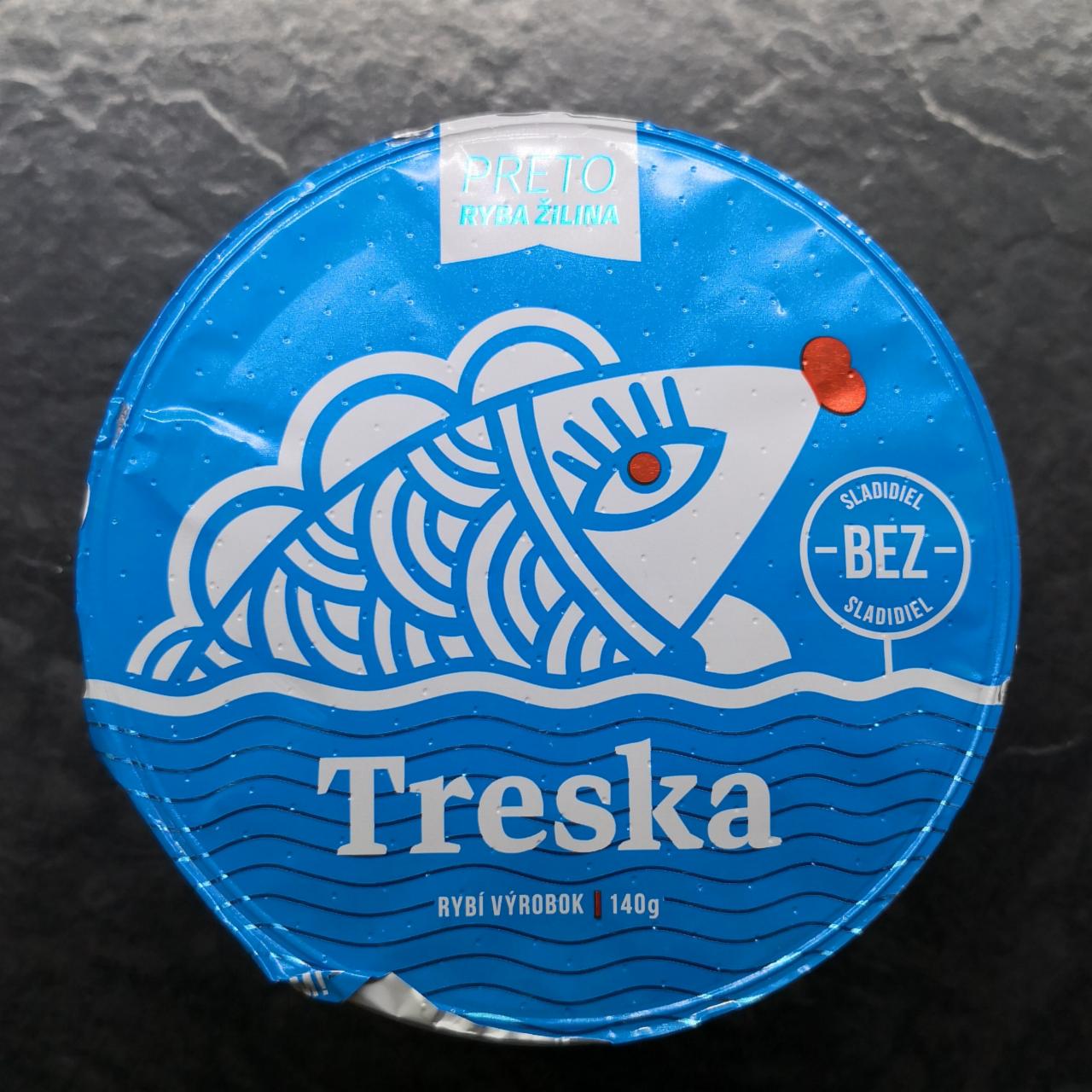 Fotografie - Treska Rybí výrobok Preto Ryba Žilina